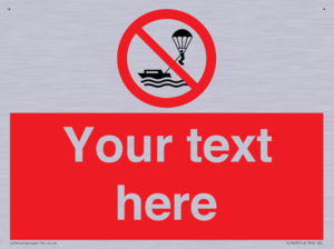 Custom No parasailing